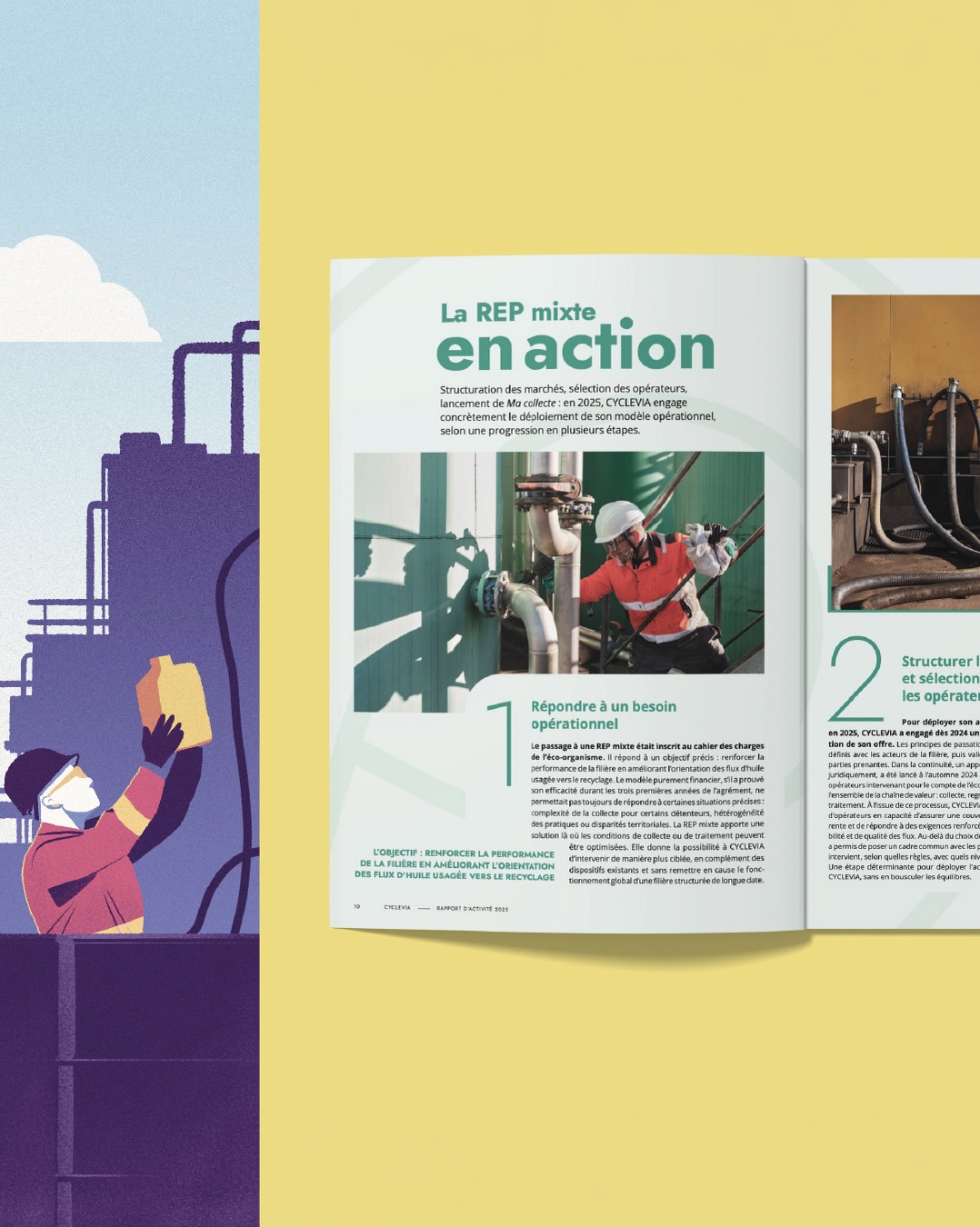 Rapport annuel 2025, Cyclevia (édition, direction artistique) par Guillaume Burneau, image 3